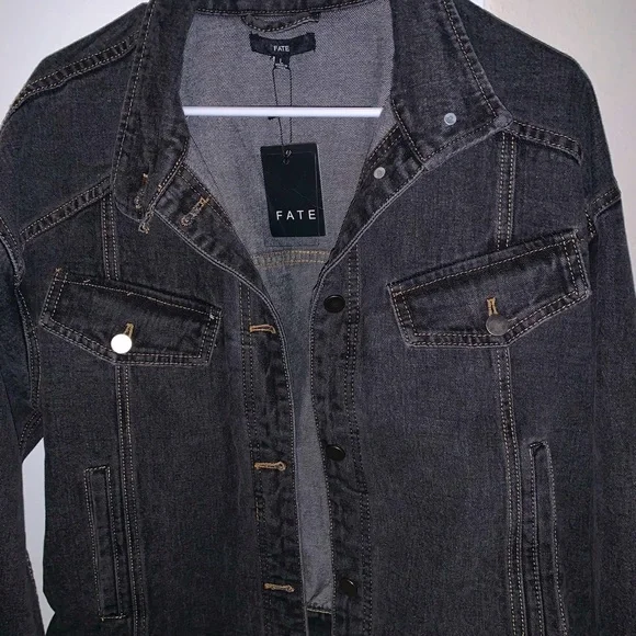 Fringe Denim Jacket - Picture 1 of 8
